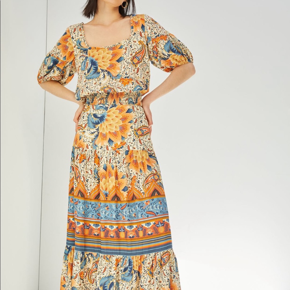 Anthro Farm Rio Bambina Skirt Set Size M - Picture 1 of 9